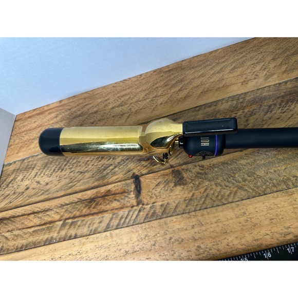 Hot Tools Professional 1 Inch Gold Curling Iron Wand Model HTIR1977 - Picture 3 of 9